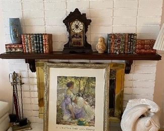 Antique mantle clock
