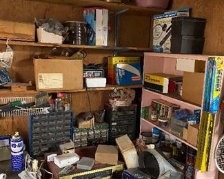 Garage full of tools