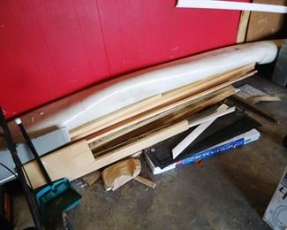 Brand new roll of carpeting