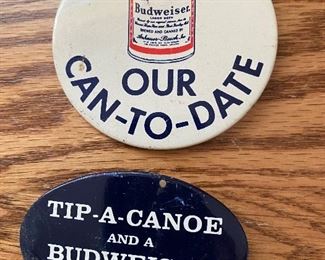 Vintage button pins