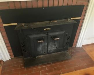 "Black Bart" Fireplace Insert 