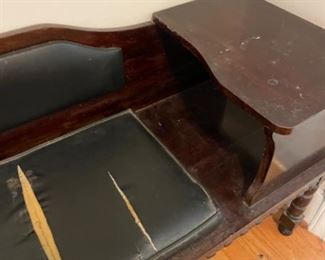 Telephone Gossip Table/Chair