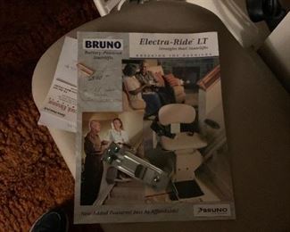 Bruno Electra- Ride LT lift chairs