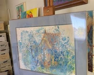 Cal Poly art teacher from 1950-1970's art