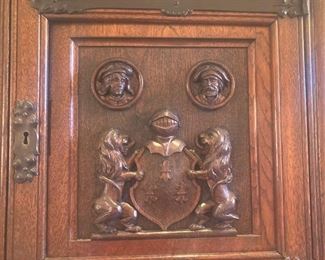 Beautifully carved wood