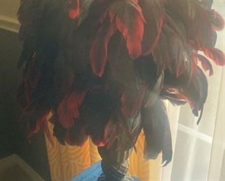 Feathered arrangement