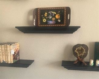 Wall shelves