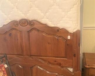Queen headboard and footboard