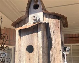 Rustic birdhouse