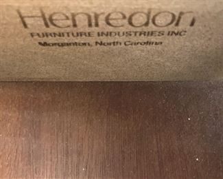 Henredon - fine furniture from North Carolina