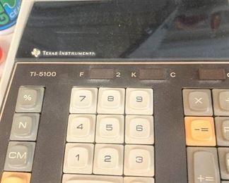 Texas Instruments adding machine