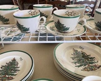 Spode "Christmas Tree" dishes