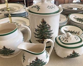 Spode "Christmas Tree" dishes