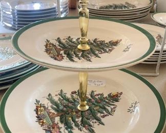 Spode "Christmas Tree" server