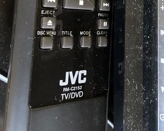 JVC remote for TV & DVD