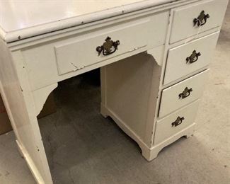 Small vintage desk . . . folds out to be a Phaff sewing machine