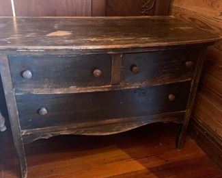  3 drawer perfect project piece (chalk would be great!).   38w x 20d x26h