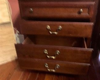 Cherry bedset nightstand