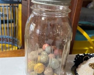 Clay marbles!