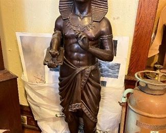 Large bronze sculpture