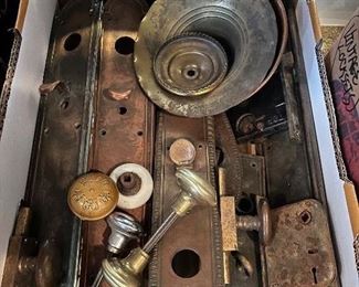 Antique door hardware..