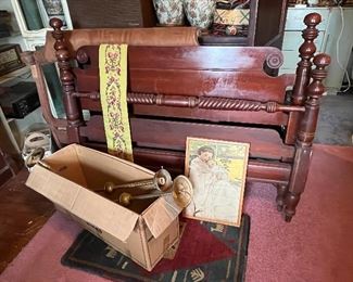 matching full bed frame