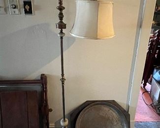 Antique floor lamp