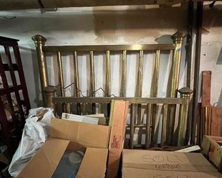 Another brass bed frame