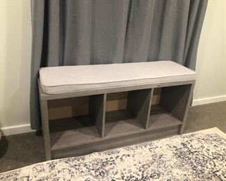 Bench with cusion