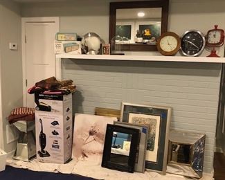 NIB vacuum, textiles, artwork, decor