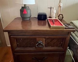 Matching nightstands.....