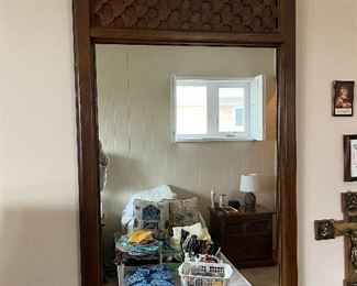 Matching wall mirror