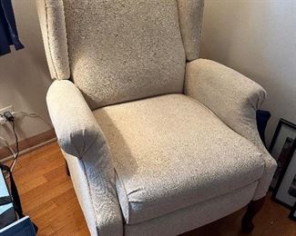 Upholstered recliner