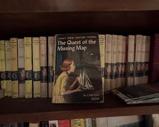 Vintage Nancy Drew books....