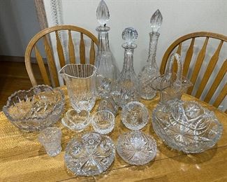 Cut glassware