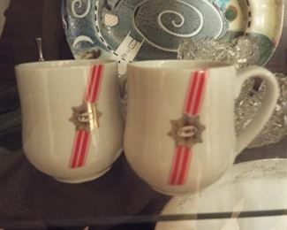 TWA First Class Coffee Cups