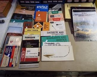 Automobile Manuals