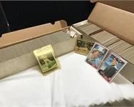 Lot 69 80, '81 Topps Baseball Cards- Henderson Rookie
to include Ricky Henderson- Rookie, Tim Raines, Robin Yount, Kirk Gibson and more , unsure of number of cards in box, conditions of cards are worn.
