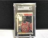 Lot162 87/'88 SCG Grade 6- #59 Michael Jordan - Fleer