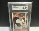 Lot 203  Baseball - SCG Rated 5.5 - 1966 Mickey Mantle