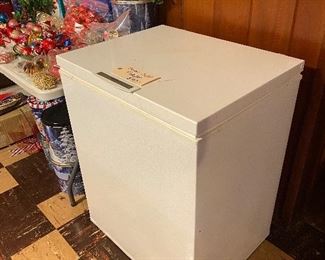 Small chest freezer