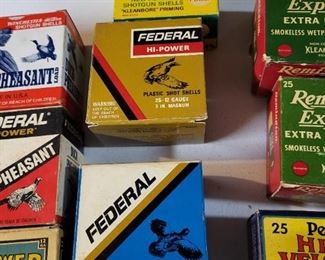 VINTAGE AND NEWER AMMO