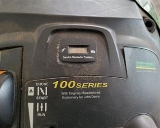 JOHN DEERE 100 SERIES MOWER