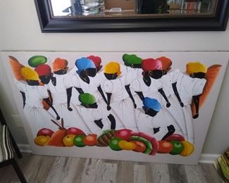 Painting hand painted by an artist in the Dominican Republic