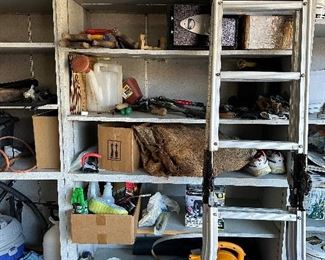 All kinds of Garage Items - Including that Cool Ladder!!!