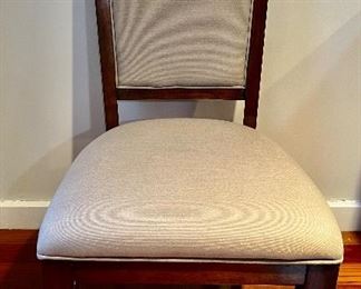 upholstered with Sunbrella fabric 