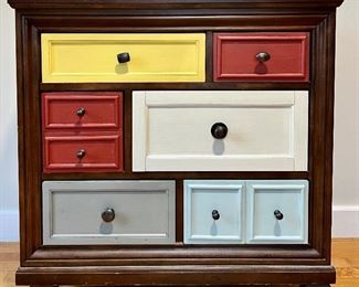 Multicolor Dresser