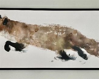 Crate & Barrel Fox Print