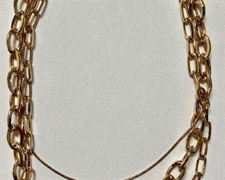 Gold Tone Necklace
