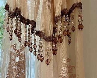 Panels with Beaded Embellishment